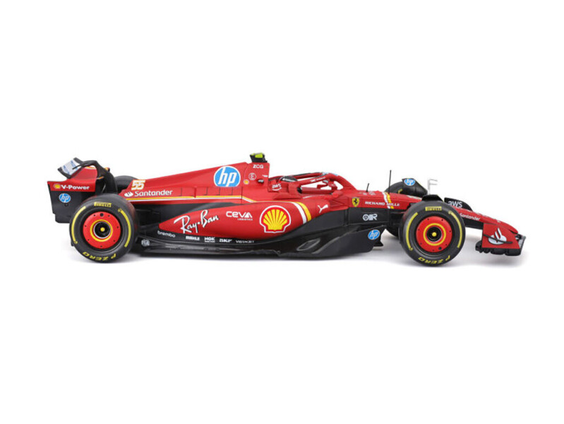 Bburago Ferrari SF-24 1:18 (2024) #55 Carlos Sainz 